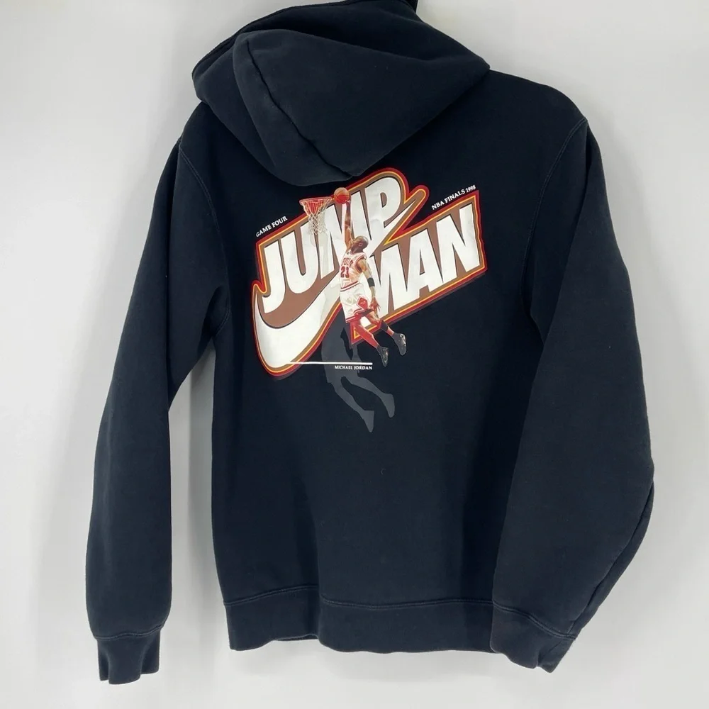 Nike Jumpman Zip Hoodie Black 1998 NBA Finals